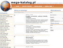 Tablet Screenshot of mega-katalog.pl